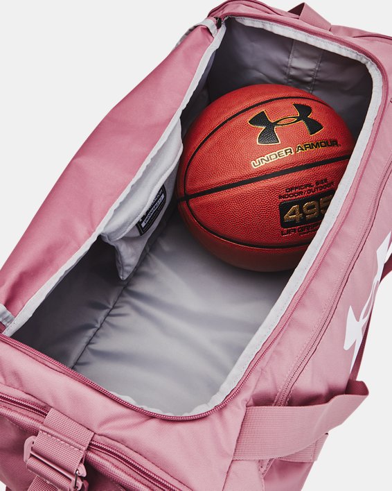 UA Undeniable 5.0 Medium Duffle Bag, Pink, pdpMainDesktop image number 3